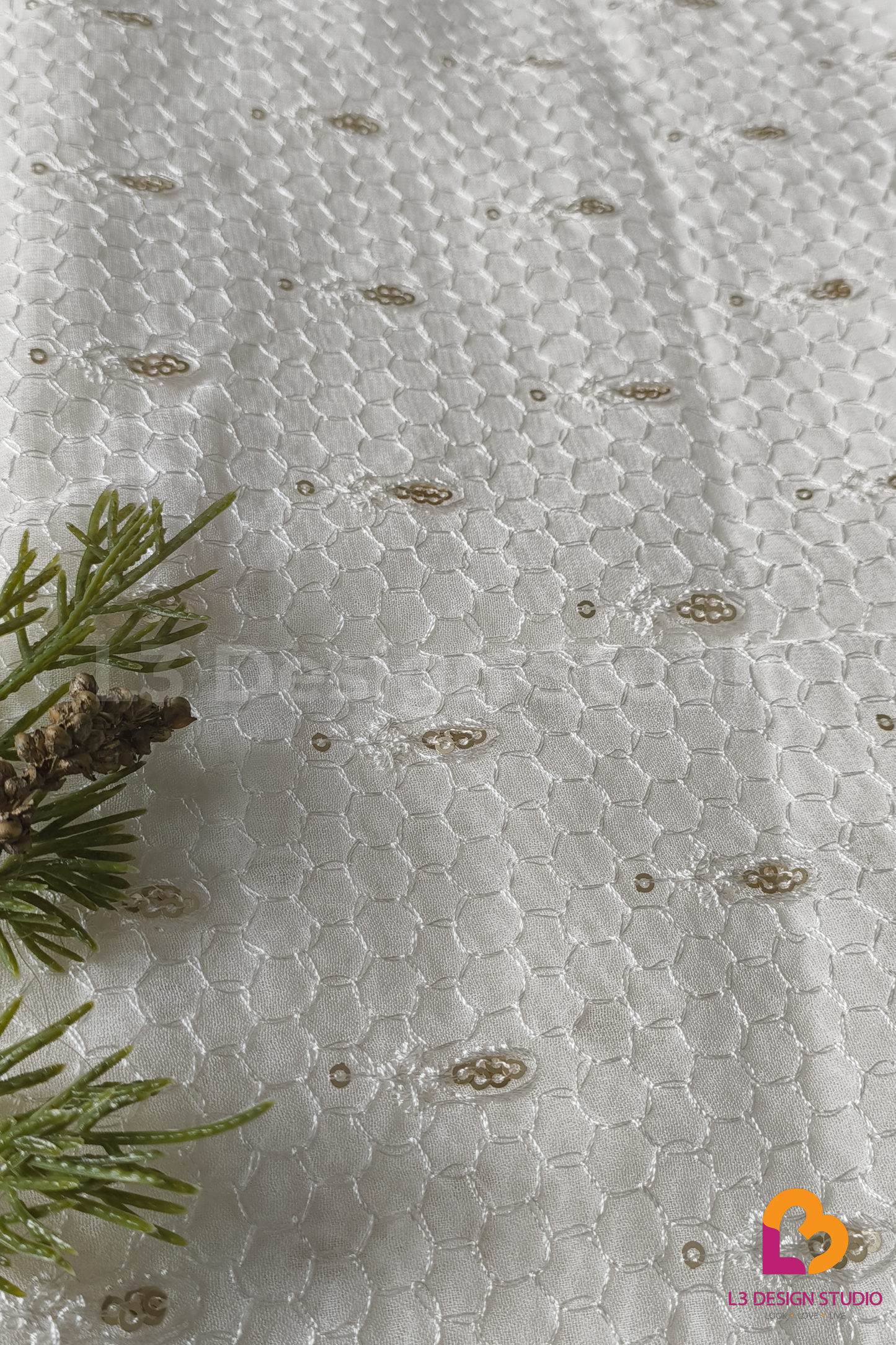 3 METER DYEABLE GEORGETTE FABRIC