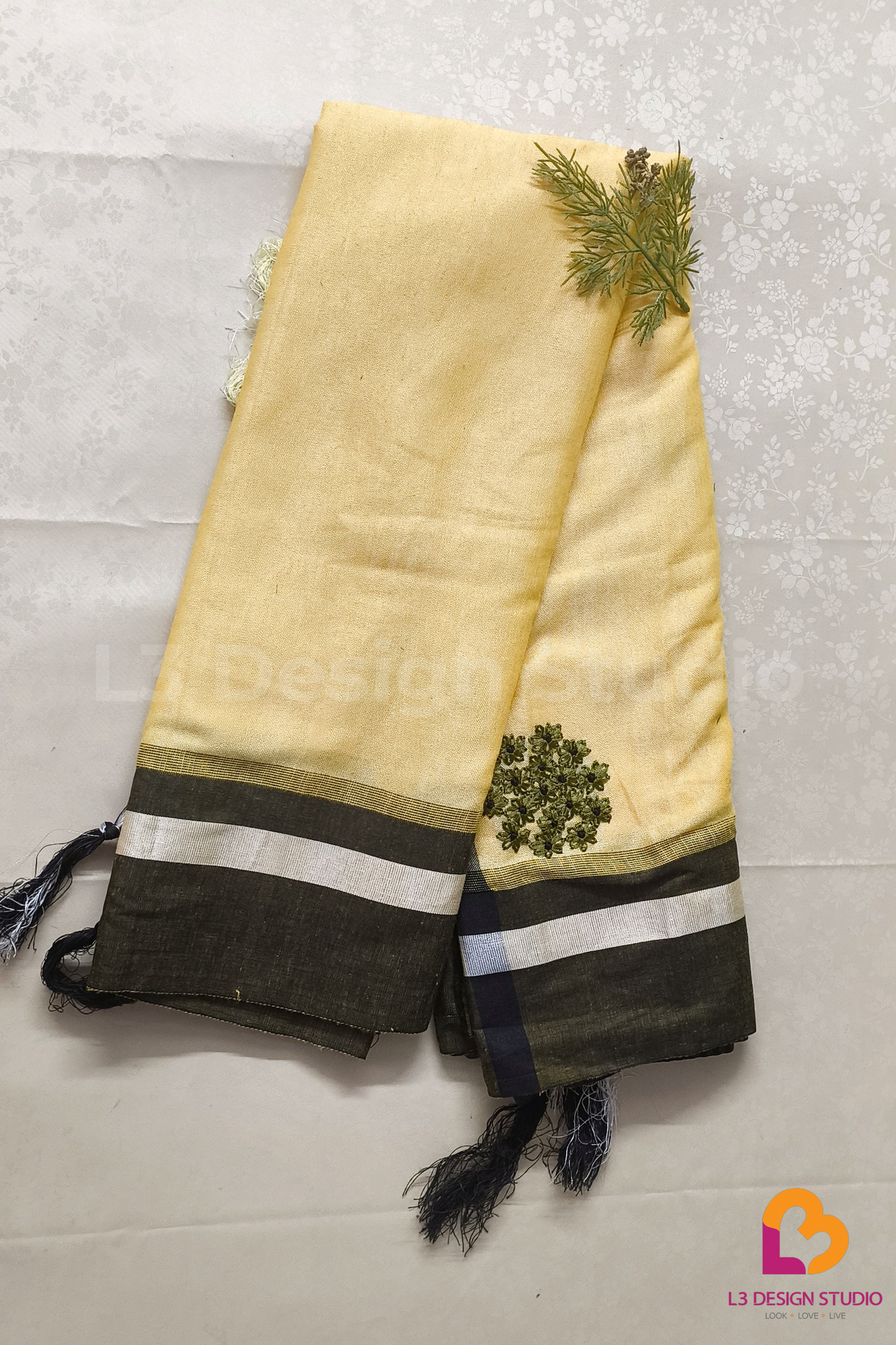HAND EMBROIDERY SOFT COTTON SAREE