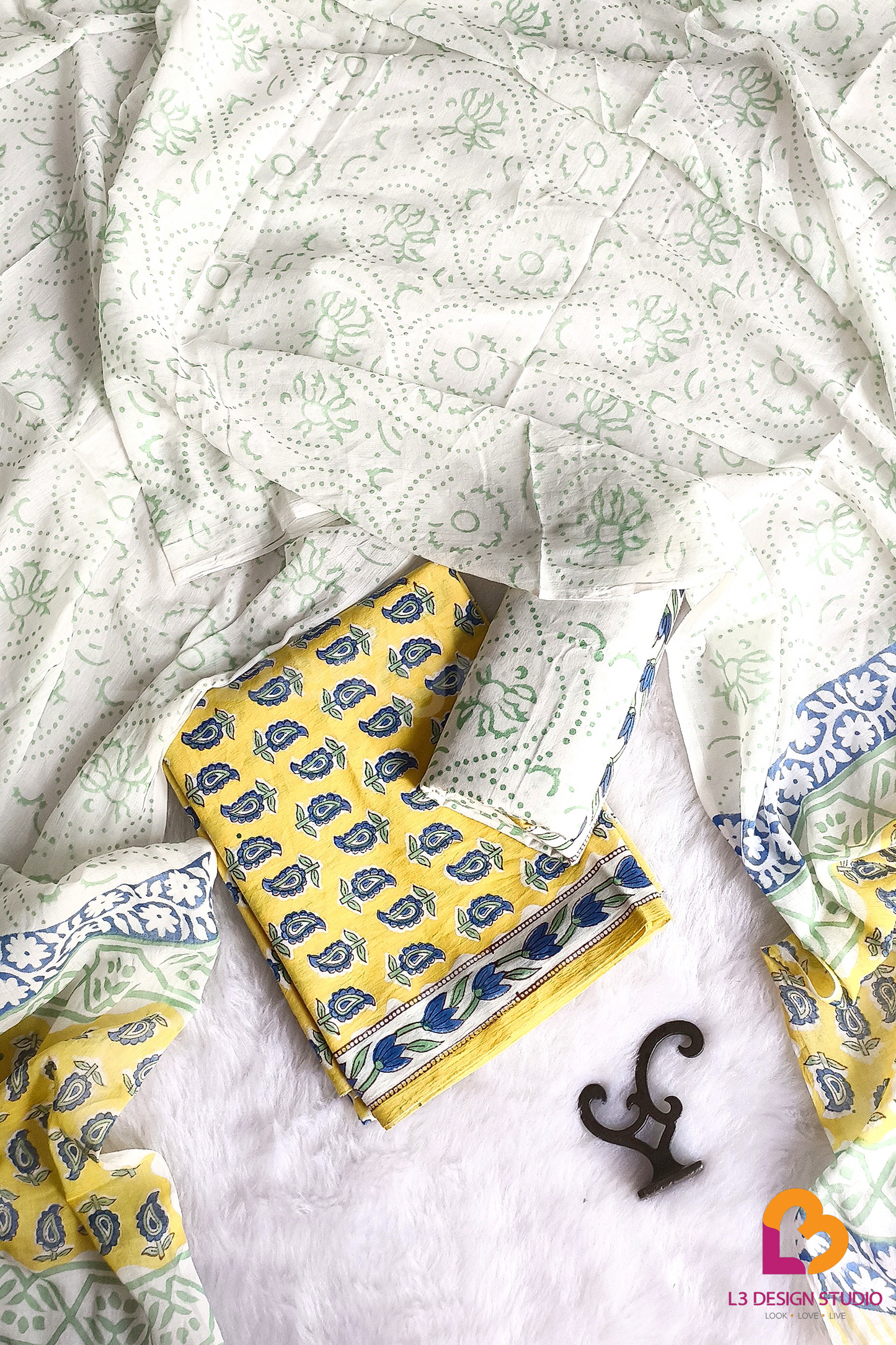 3-Piece Cotton Suit Set