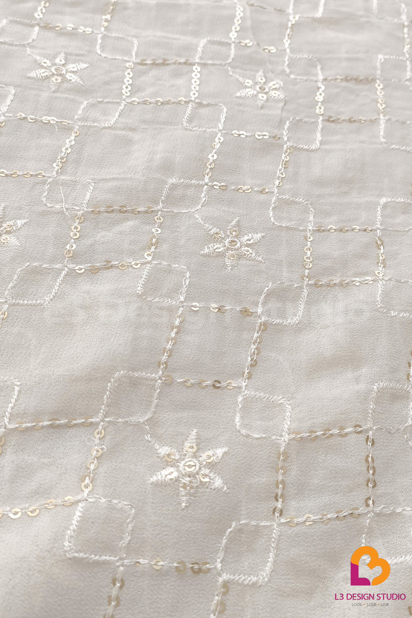 3M DYEABLE GEORGETTE FABRIC