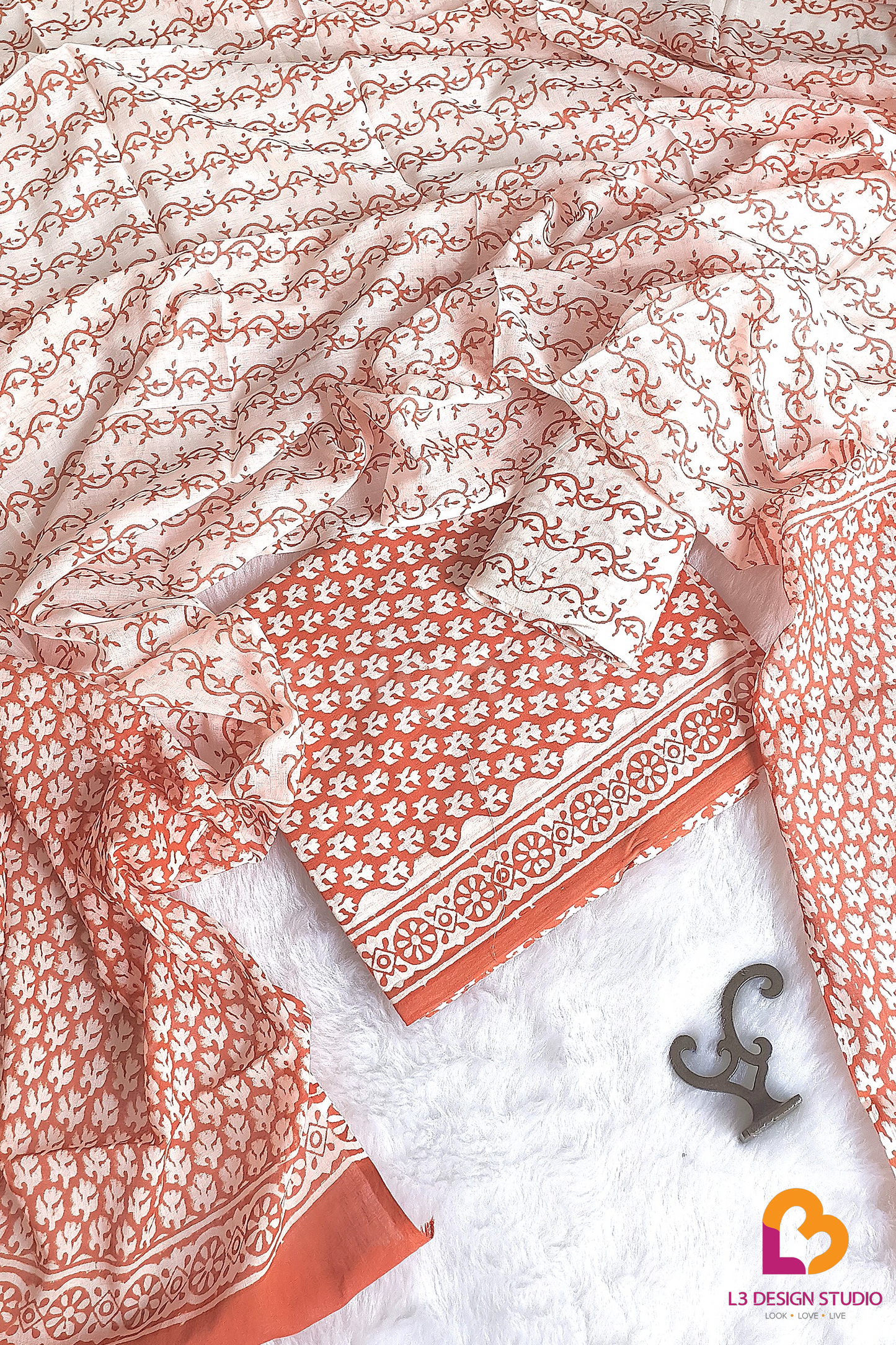 3-Piece Cotton Suit Set