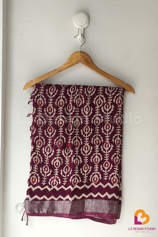 LINEN COTTON SAREES