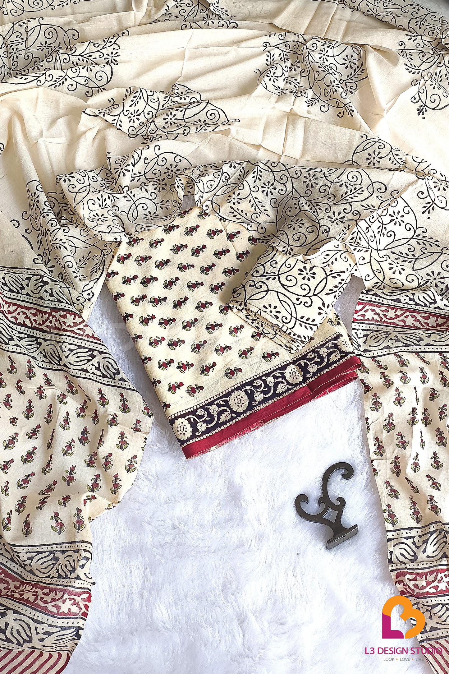 3-Piece Cotton Suit Set