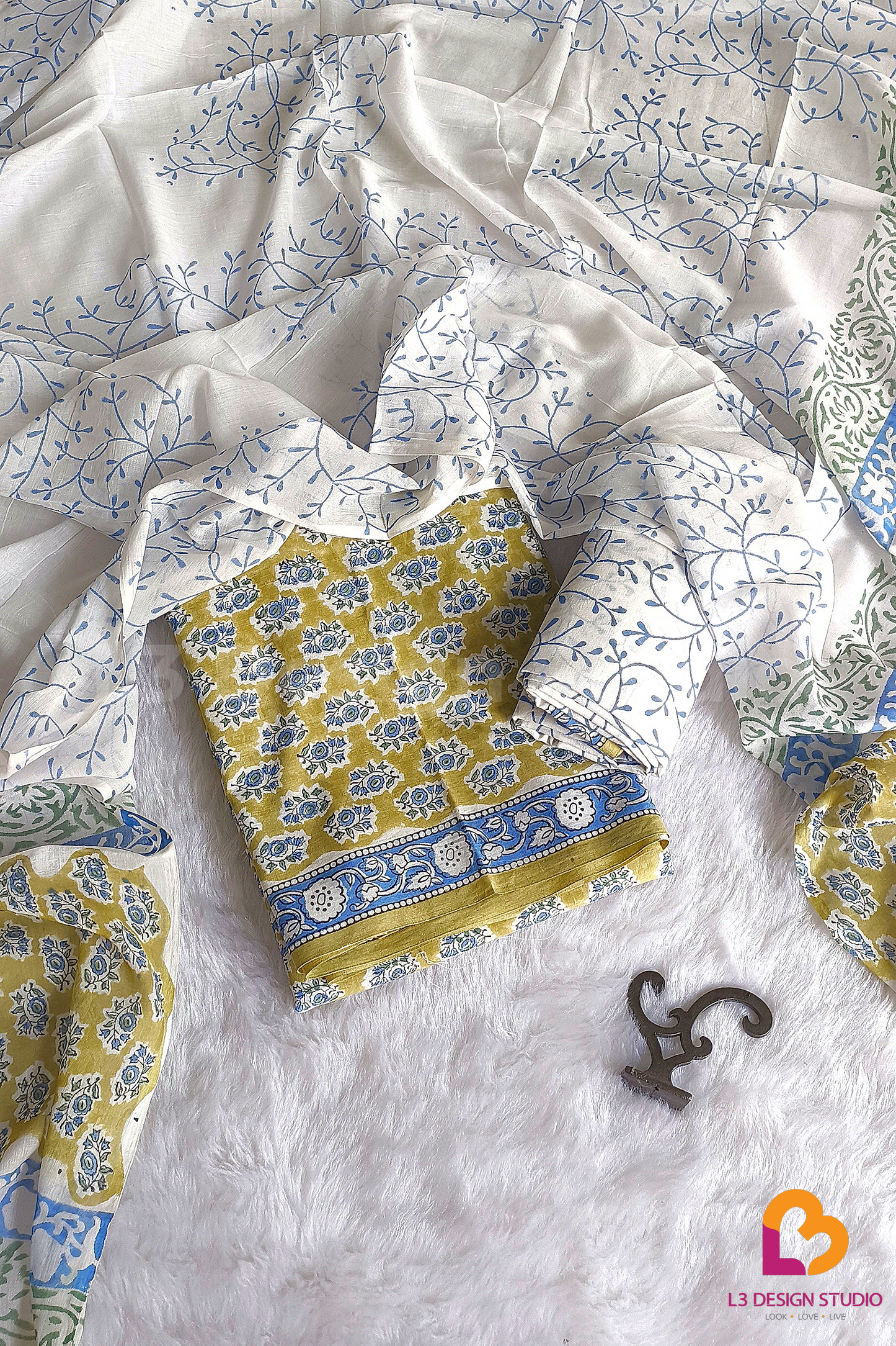 3-Piece Cotton Suit Set