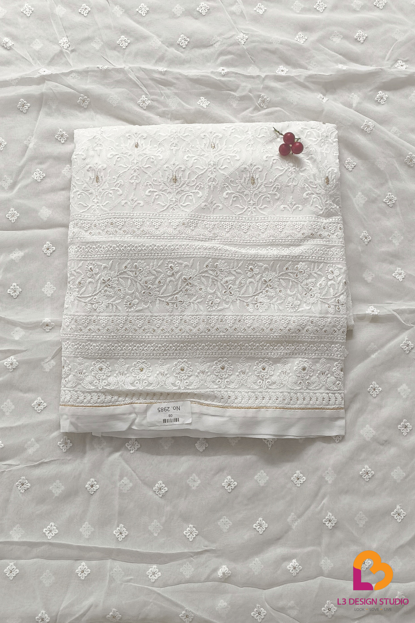 DYEABLE GEORGETTE MATERIAL SET