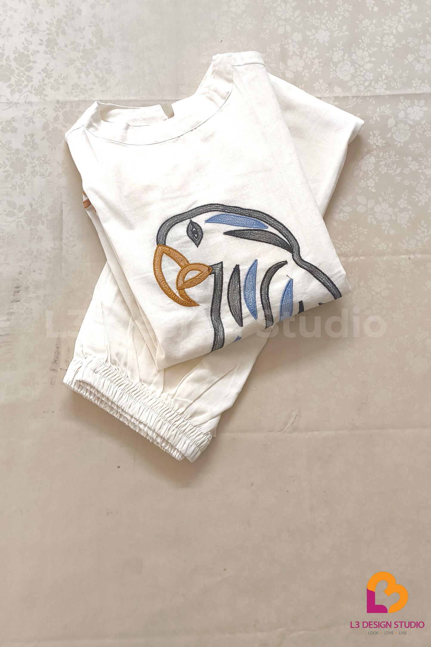 EMBROIDERED CO-ORD SET